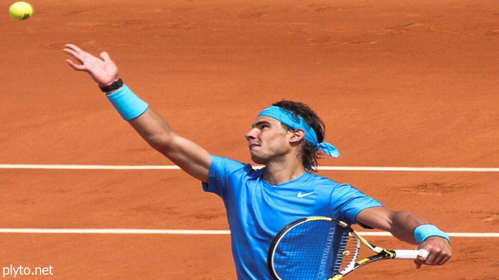 Gracias Rafa banner displayed outside the Palacio de Deportes in Malaga