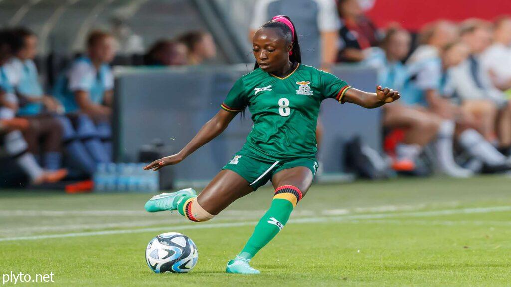 Nigeria's Super Falcons players training ahead of their Wafcon 2024 campaign.