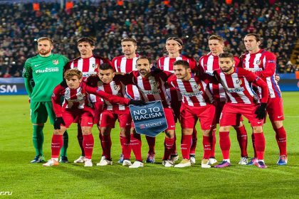 Fans contributing supplies for flood victims at Atletico Madrid match