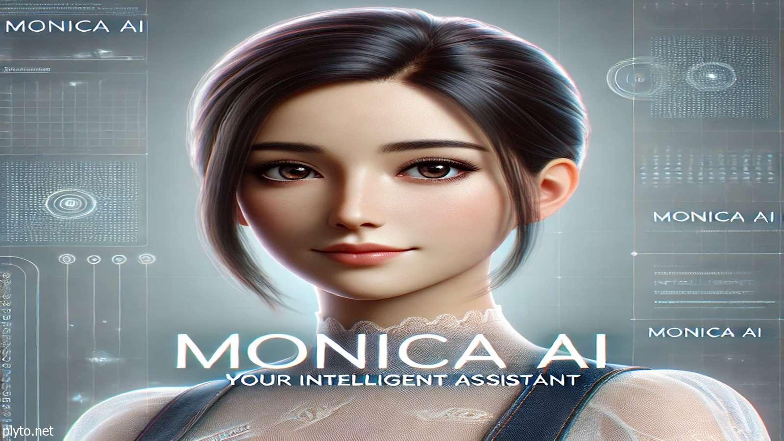 Monica AI platform interface displaying multiple AI models like GPT-4, Claude, and Gemini for productivity tasks