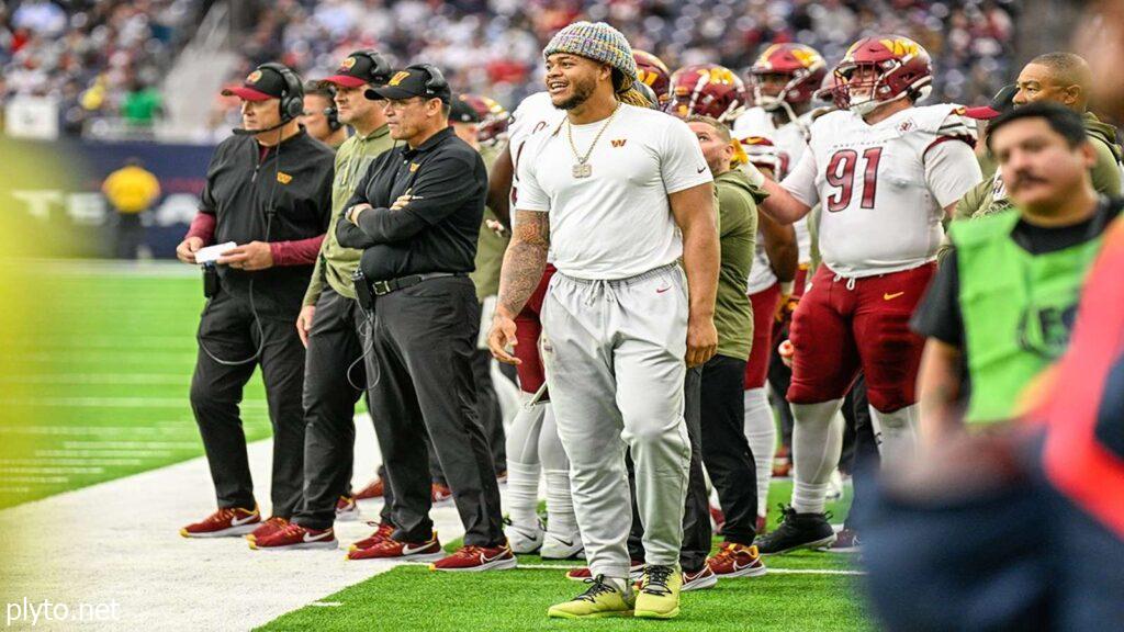 Anthony Richardson making a game-winning pass in his much-anticipated return in Week 11 of the NFL.