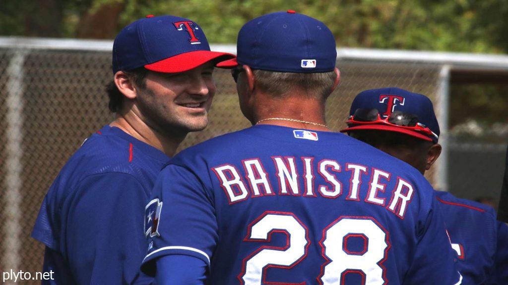 The Texas Rangers' dugout erupting in celebration after their World Series 2024 victory.